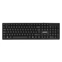 Teclado USB Sate AK-962 Español Negro