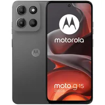 Celular Motorola Moto G15 XT2521-2 - 4/256GB - 6.72" - Dual-Sim - Cinza