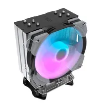 Air Cooler Cpu Darkflash S21, Argb, Preto, 120MM, Intel 115X/ 1200/ 1366/ 1700, AMD AM2+/ AM3+/ AM4/ FM1/ FM2