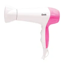 Secador de Cabelo Rápido 2000W Branco/Rosa