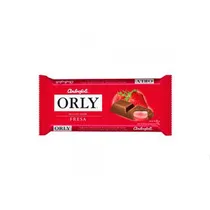 Chocolate Orly Fresa Barra 95G