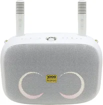 Speaker Joog Bold XS-1000 300W TWS White 2X Microfones Sem Fio