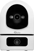 Câmera de Vigilancia Smart Wifi 4LIFE 360 Trakduo FLU25X