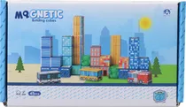 Cubos Magnéticos de Construção Magnetic Building Cubes Chuang Huang - CH1430 (45 Pçs)