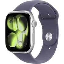 Apple Watch Series 11 46MM GPS + Celular MFCR4LW/A Aluminum Silver/Sport Band Purple Fog M/L (60230)