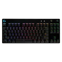 Teclado Logitech G-Pro 920-009388 RGB Switch GX Blue - Preto