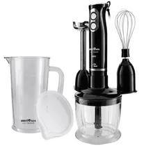 Mixer Britânia BMX400P 500 Watts + Batedor Fuê + Processador de Alimentos 127V ~ 60HZ - Preto