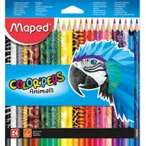 Maped 2404 L.de Color Animals 24PCS