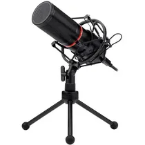 Redragon Micrófono GM300 Blazar Kit c/Tripe Articulado Condenser Negro