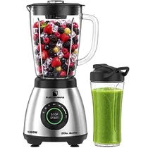 Liquidificador Electrobas Dual Blend EBL-11 1000 W 110V - Prata/Preto 1.75L