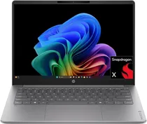 Notebook HP Omnibook 3 Ai Snapdragon X 16GB/256GB 14" Oled 2K - Prata (14-HZ0688CL)