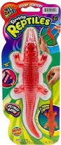 Slimeez Stretchy Reptiles Gator Red Ja-Ru - 429