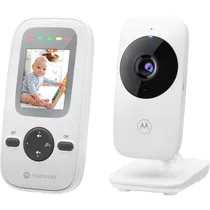 Babá Eletrônica Motorola VM481 de 2" 2.4GHZ com Visão Noturna - Branco