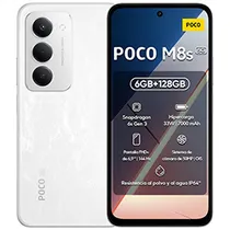 Celular Xiaomi Poco M8S 5G 6GB de Ram / 128GB / Tela 6.9" / Dual Sim 5G - White (Global)