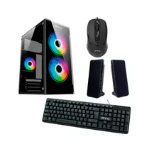 Gabinete Kit FTX255 500W Mou/Tec/SPK/Lateral Negro