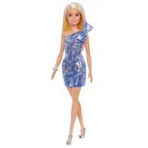 Barbie HJR93 Muñeca Basica Vestido de Noche
