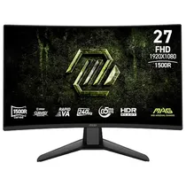 Mon 27 MSI Mag 274CF X24 Curvo/FHD/Ips/240HZ Preto