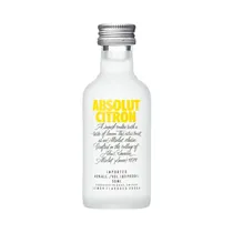 Vodka Absolute Miniatura Citron - 50ML