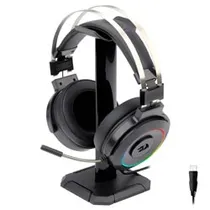 Headset Gamer Redragon Lamia 2 H320RGB-1 / RGB / com Fio - Preto