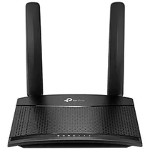 Roteador TP-Link TL-MR100 3G / 4G / 2 Antenas - Preto