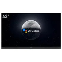 Smart TV LED 43" Smartfy GTV43 FHD/HDMI/Wi-Fi c/Soundbar Google TV