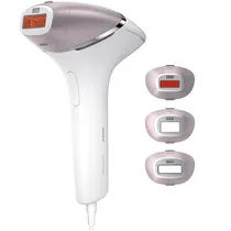 Depilador A Láser Philips Lumea Ipl BRI947 Bivolt Con Cable - Blanco/Rosa