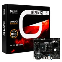 Placa Mãe Goline A520M-G2 DDR4 Socket AM4 Chipset AMD A520 Micro ATX (1 Ano de Garantia)