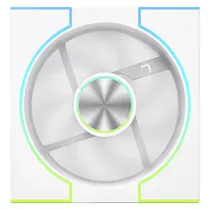 Cooler Fan para Gabinete Aigo Darkflash DM8 Argb - Branco