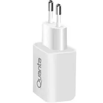 Carregador Carga Rapida QTCACR2 USB-C/USB-A 20W Blanco