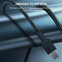 Cable USB-C/USB-C Mtek MC-18CC 1.8M 60W Black