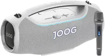 Speaker Joog Pair Ultra 450W IPX5 Bluetooth TWS Auracast White (Microfone Sem Fio Incluído