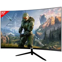 Monitor Hye HY27VIEW165 Curvo 27" Full HD (1920X1080), 165HZ, 1XHDMI 1.4, 1XDISPLAYPORT 1.2, Preto