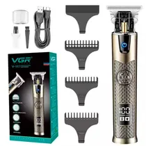 Cortadora de Cabello VGR V-983 LCD Gold Cargable 5V/USB 089837
