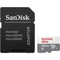 Sandisk Memoria Micro SD Ultra 256GB C10 100MB/s SDSQUNR-256G-GN6TA