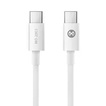 Cabo Mox MO-2003 USB-C Macho A USB-C Macho / 2M - Branco