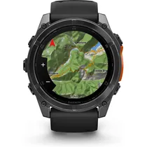 Relógio Smartwatch Garmin Fenix 8 Amoled - Preto (010-02905-00)