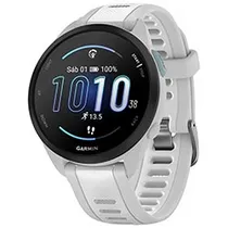 Relógio Smartwatch Garmin Forerunner 165 Amoled - Branco / Cinza (010-02863-21)