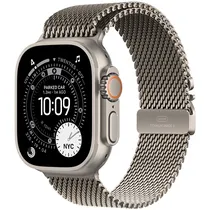 Apple Watch Ultra 3 49 MM/M MEWY4BE A3281 GPS + Celular - Natural Titanium/Natural Titanium Milanese Loop(Anatel)