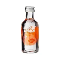 Beb Vodka Mini Absolut Apeach 50ML 350155