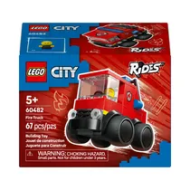 Juguete de Construcción Lego City Rides Fire Truck 60482 67 Piezas