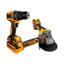 Combo de Herramientas Ingco CKLI20766 Taladro + Amoladora 20V