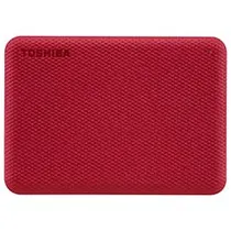HD Externo Toshiba 4TB Canvio Advance 2.5" HDTCA40XR3CA - Vermelho