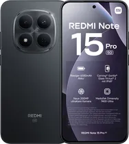 Celular Xiaomi Redmi Note 15 Pro 5G Dual 256GB/8GB Black