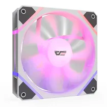 Cooler Fan de Gabinete Aigo Darkflash DM12 Pro Argb DF-DM12 PRO-B-PH1, Argb 3-Pinos/PWM 4-Pinos, 120MM, Branco
