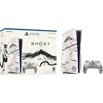 Console Sony Playstation 5 Slim CFI-2015 Disk 1TB SSD - Ghost Of Yōtei Black Limited Edition