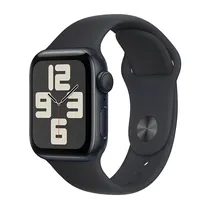 Apple Watch Se 2 44MM GPS MXEK3LL/A Aluminum Midnight/Sport Band Midnight M/L (50364)