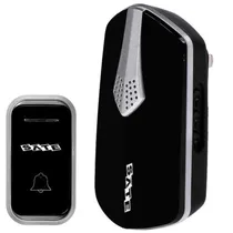 Campainha Satellite A-DB01 Preta s/fio Bivolt