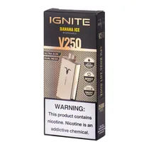 Ignite Vaper Desechable V250 Gold 25000PUFFS Banana Ice