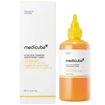Tônico Facial Medicube Kojic Acid Turmeric Resurfacing 5% Niacinamida 3% Glycolic Acid - 250ML