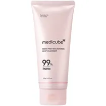 Limpador Facial Medicube PDRN Pink Niacinamide Whip Cleanser - 120 GR